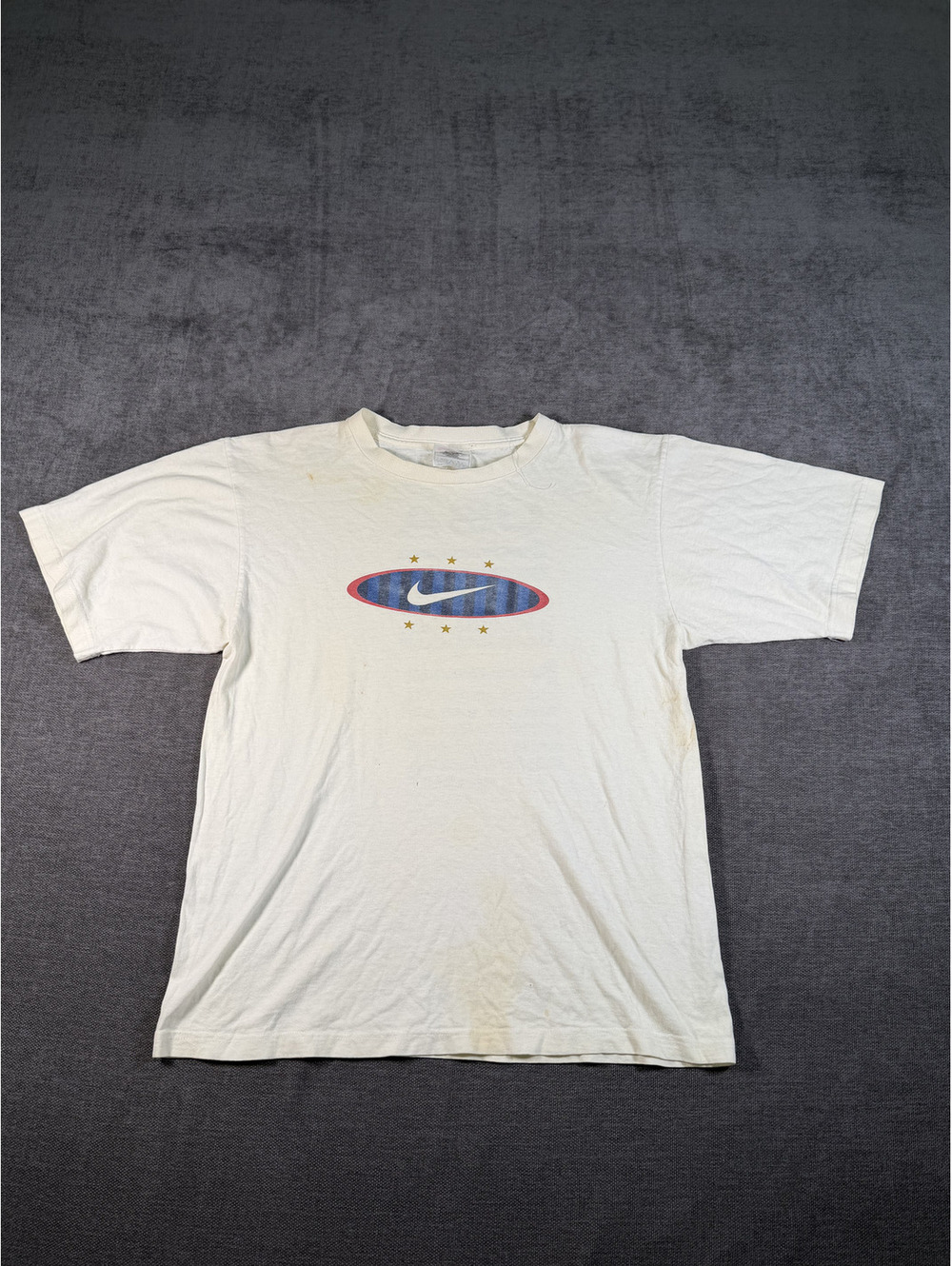 Vintage 90s Nike Graphic T-Shirt White Size XLarge